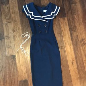 50s style sailor dress! Super cute and sexy!